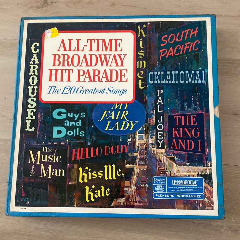 All -Time Broadway Hit Parade The 120 Greatest Songs Readers Digest VINTAGE